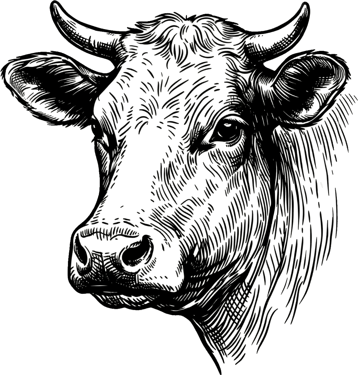 Tri-City cow illustration