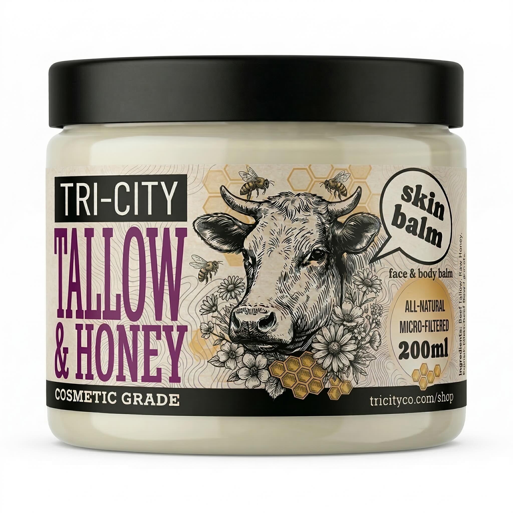 Tallow & Honey Skin Balm